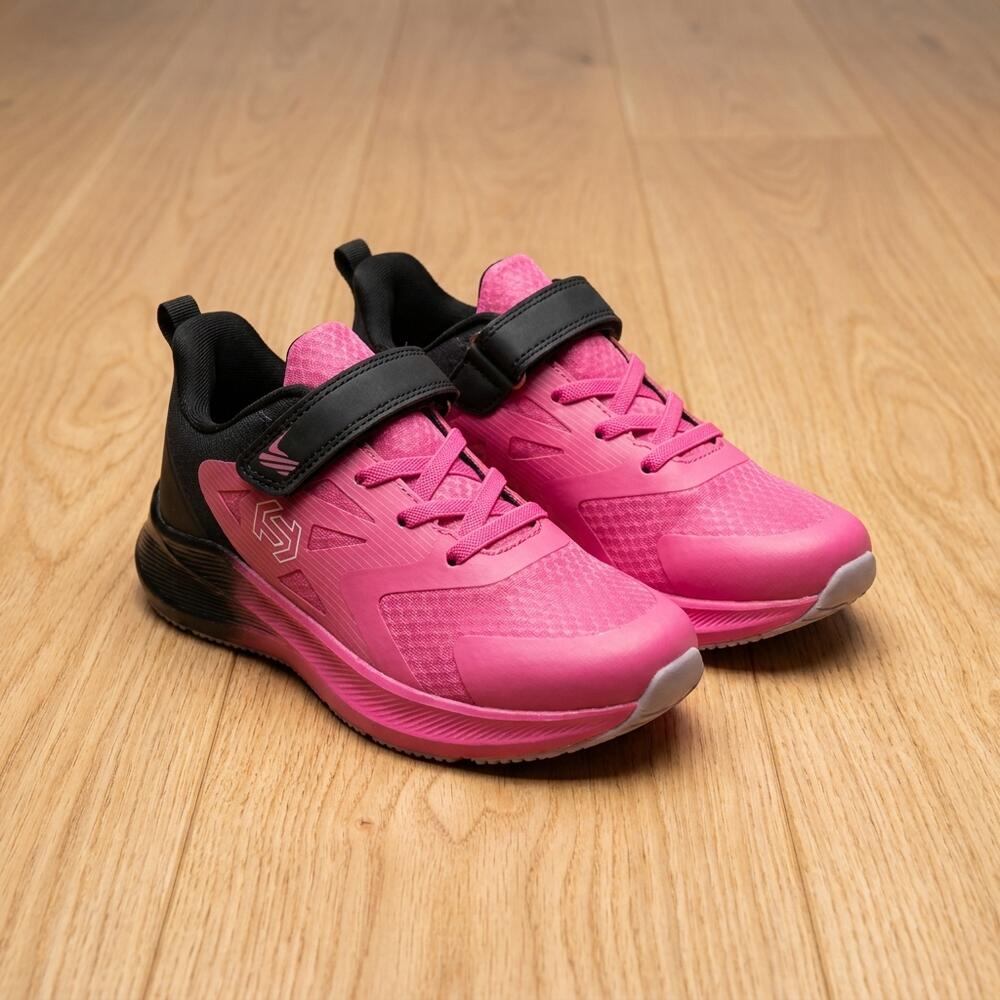Pink/Black Velcro SYSTEM sneaker