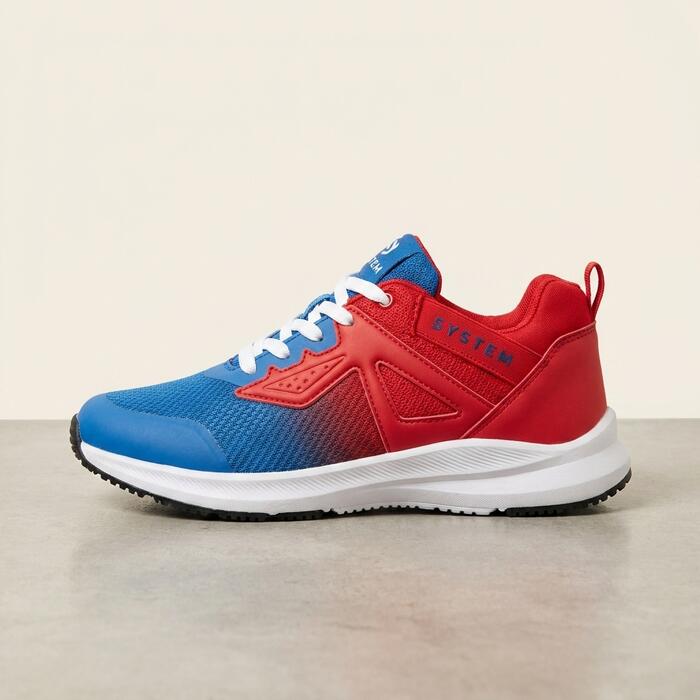 Red/Blue Gradient SYSTEM sneaker
